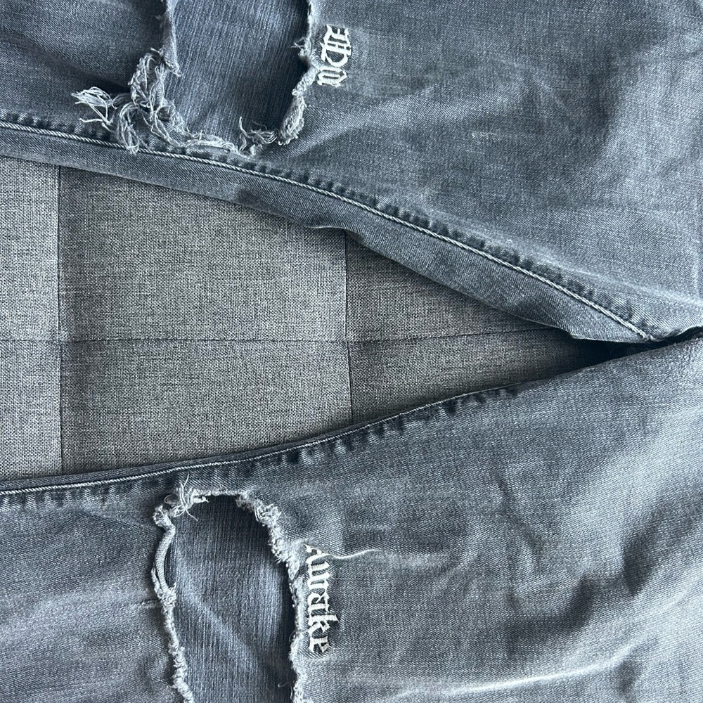 Represent jeans purchased at Nordstrom (rip) size is 32x32 condition is 7.5/10